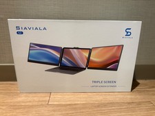 SIAVIALA S2 Triple Laptop Screen Extender 14” 1080P FHD Portable Monitor USB-C picture