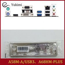 NEW FOR ASUS A58M-A/USB3、A68HM-PLUS Ｍotherboard I/O Shield Backplate picture