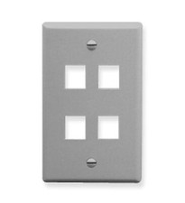 IC107F04GY - 4Port Face - Gray picture