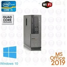 WINDOWS 10 Dell Core i5 HDMI SSD USB-C Desktop Computer PC WiFi Office 19 picture