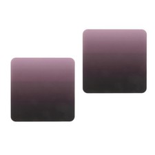 2pcs Glass Gaming Mousepad, 9.8x9.8