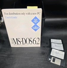 Genuine Microsoft MS-DOS 6.2 Full Version With 3.5 Disks picture