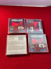 Lot of 4 Maxell 100 MB Disk  IBM Formatted For Zip Drives NEW SEALED Disk picture
