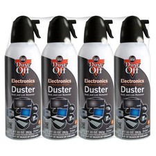 Falcon Dust-Off Compressed Gas Duster 10 oz. 4 Pack – Electronics Cleaner. picture