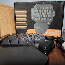 K50 One-hand Mechanical Gaming Keyboard Tested Working picture