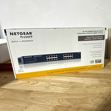 NETGEAR ProSAFE JGS516 16-Port Gigabit Unmanaged Rack Mount Switch picture