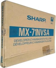 Genuine Sharp MX-71NVSA Tri-Color Developer Kit, New Box. We Ship Fast picture