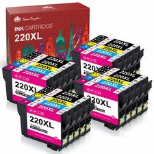 20x Ink Cartridges for Epson 220 XL T220 WorkForce WF2750 WF2660 WF2630 WF2760 picture