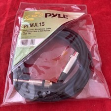 Pyle PPMJL15 Professional Microphone Cable 15ft 1/2