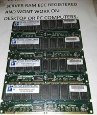 VIKING 2GB KIT 4 X 512MB SDRAM PC100 PC100R PC 100 100MHZ 168PIN DIMM ECC-REG picture