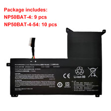 LOT 10x NP50BAT-4-54 + 9x NP50BAT-4 Battery For Clevo NP70 Gigabyte G5 KF KE GE picture