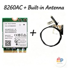 Intel 8260AC M.2 WiFi Card With Internal Built‑in Antenna picture
