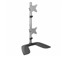 StarTech Vertical Dual Monitor Stand for up to two 27