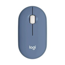 Logitech Pebble Slim Sleek Blue Mouse Dual Connectivity Bluetooth Wireless/USB picture
