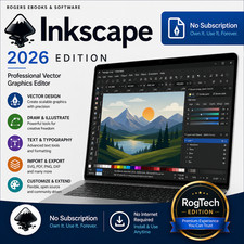 Inkscape Pro Illustrator 2026 - Vector Graphic Design Software for Windows picture