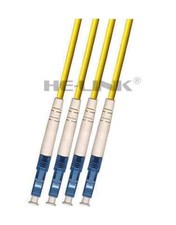 250M LC-LC Indoor Armored Singlemode 4 Strands Fiber Optic Cable picture
