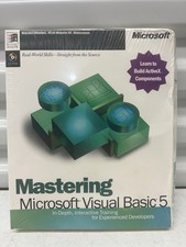 Mastering Microsoft Visual Basic 5 CD-ROM (1997) — Sealed, New in Box picture