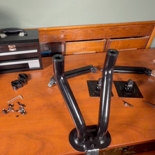 NicBex Dual Monitor Arms 17-32 inch Monitor Stand for 2 Computer Screens VESA... picture