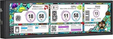 8.8 Inch Computer Secondary Screen CPU Temperature Monitor with Casing FHD...  picture