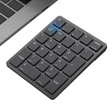 Bluetooth Number Pad Wireless Numeric Keypad 26 Keys Portable for PC Laptop picture