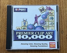 Premier Clip Art 10,000 Expert Software For Windows 95, 98 & 3.1 PC CD ROM picture