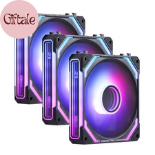 GCF012 Standard 120Mm PC Case Fan, Daisy-Chain Connection, 5V 3Pin ARGB Lighting picture