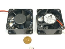 2 pieces  3d Printer 2Pin 6025 DC Fan 24V 6cm 60x60x25mm Motor Cooling C50 picture