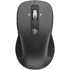 CITLLA Wireless Bluetooth Mouse (USB + BT1 + BT2), Full Size Mouse, 4-Way Scroll picture