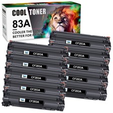10x CF283A 83A Toner Compatible with HP LaserJet MFP M125nw M127fn M201dw M225dn picture