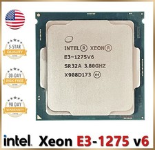 Intel Xeon E3-1275 V6 CPU SR32A 3.80GHz 4-Core LGA 1151 Server Processor (A) picture