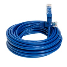 CAT6 Ethernet Patch Cord RJ-45 LAN Network Cable Blue 25FT- 200FT Multi-Pack LOT picture