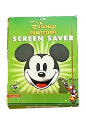 Rare 1996 Big Box Apple Macintosh Disney Screen Saver CIB 3.5” Mickey Mouse picture