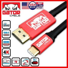 USB-C to HDMI Mirror Cable Adapter 4K HDR HDTV For iPhone 15 16 17 Pro Max Plus picture
