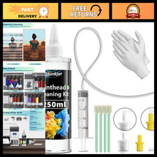 Printhead Cleaning Kit 250ml - Universal Printer Head Cleaner for Inkjet Printer picture