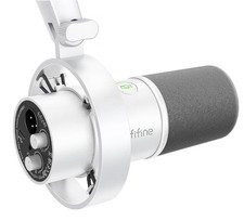 FIFINE K688 Neo USB/XLR Podcast Microphone - Dynamic Pro Mic, Mute & Cardioid picture