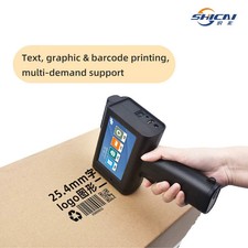 25.4mm Handheld TIJ Printer for Corrugated Box Shipping Label Date Batch picture