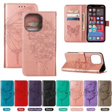 Flip Butterfly Wallet Cover Case For Motorola G15 G35 G 5G G35 G34 E14 Edge 70 picture