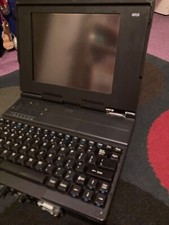 GRID Model 4025 vintage laptop used, everything works except the screen picture