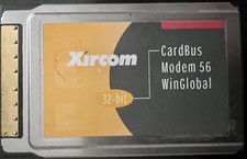 Xircom WinGlobal Modem PCMCIA PC Card CBM56WG 56K Tested picture