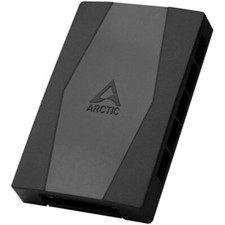 ARCTIC 10-Port PWM Case Fan Hub with SATA Power Connector – Black picture