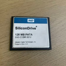 WD SSD-C12MI-3012 SILICONDRIVE 128MB CompactFlash Industrial Grade picture