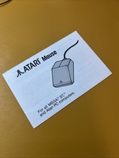 NEW OLD STOCK - Atari MEGA / ST Mouse Pamphlet picture