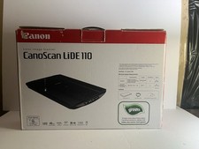 Canon CanoScan LiDE 110 Flatbed Scanner 2400 DPI USB Original Pack- Tested Works picture