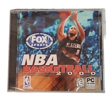 FOX SPORTS NBA BASKETBALL 2000 PC CD-ROM Vintage Legacy PC Game (c) 1999 Sealed  picture