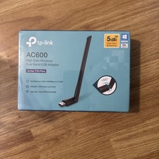 TP-Link Archer T2U Plus AC600 High Gain Wireless Dual Band USB 2.0 Wi-Fi Adapter picture