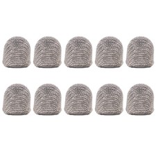 10Pcs Replacement Stylus Pen Tips Durable Capacitive Mesh Fiber Grey picture