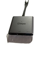 INTPW USB C To HDMI Adapter 4K For Macbook Pro Hub Dock W 3.0 Port Type PD Charg picture