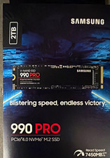 Samsung 990 PRO 2TB PCIe 4.0 NVMe M.2 Internal SSD MZ-V9P2T0B/AM picture