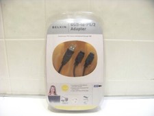 Belkin USB to PS/2 Adapter F5U119VE1 Connect PS/2 Mouse & Keyboard through USB picture