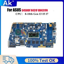 UX431FN Laptop Motherboard For ASUS S431F X431F S4500F U4500F Mainboard W/CPU picture